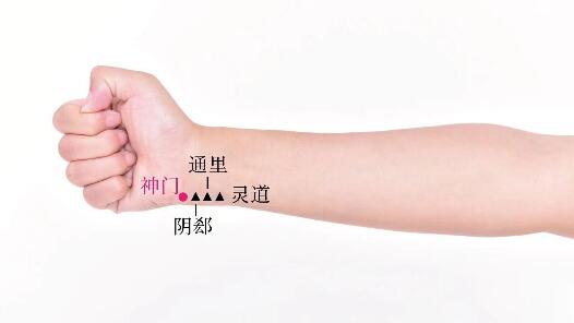 神门的准确位置图及功效视频