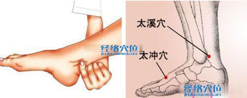 太溪穴的准确位置图（高清图组）