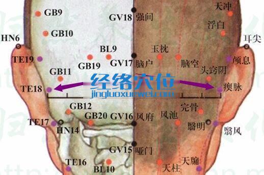 瘈脉穴的准确位置图