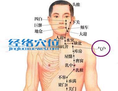 气户穴的位置图