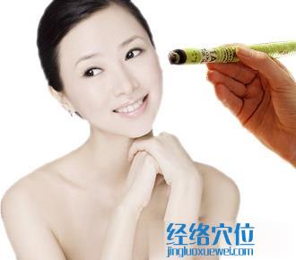 艾灸听宫穴